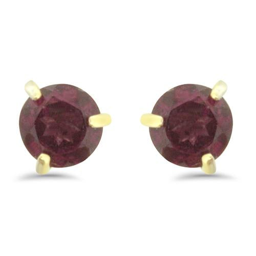 Garnet 5mm Studs