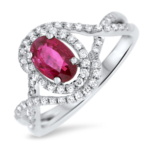 Ruby and Diamond Ring