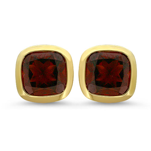 Garnet Stud Earrings