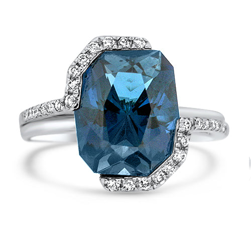 5.43ct London Blue Topaz Ring