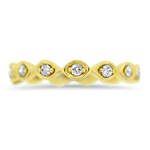 Yellow Gold Stacker