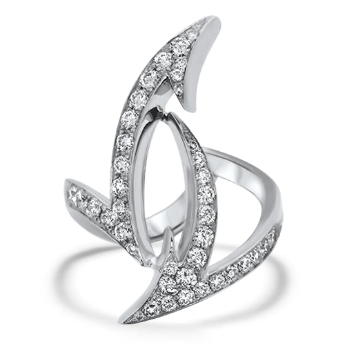 White Gold Fashion Ring