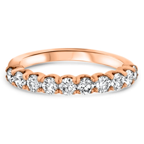 Rose Gold Diamond Band