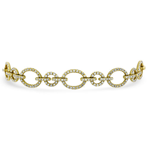 Yellow Gold Chain Bracelet