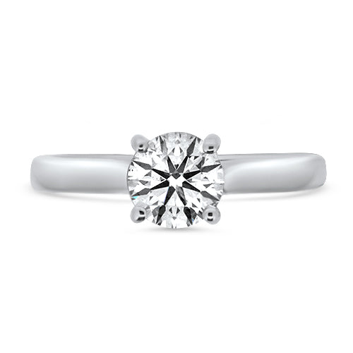 Round Brilliant Cut Solitaire Ring