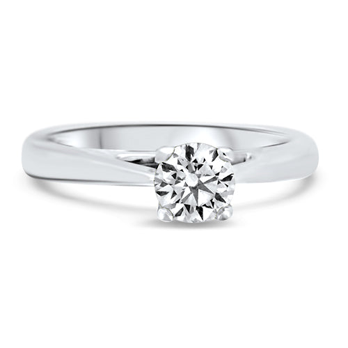 Round Diamond Solitaire Engagement Ring