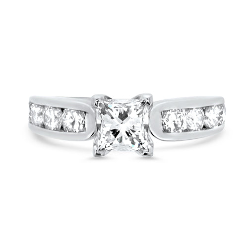 Princess Diamond Engagement Ring