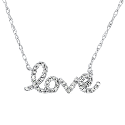 LOVE Diamond Necklace