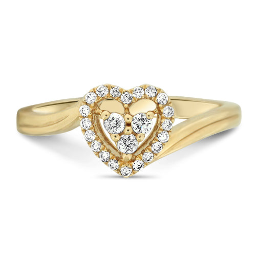 Rose Gold Heart Ring