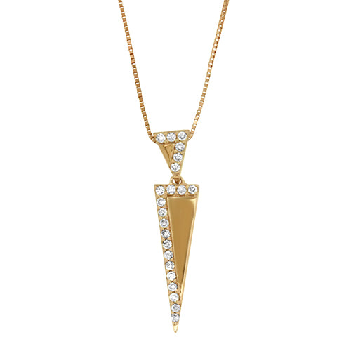 Rose Gold Diamond Pendant
