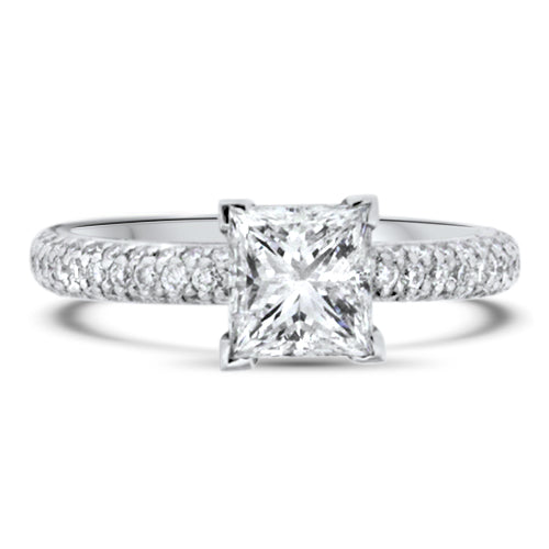 Princess Cut Diamond Engagement Ring