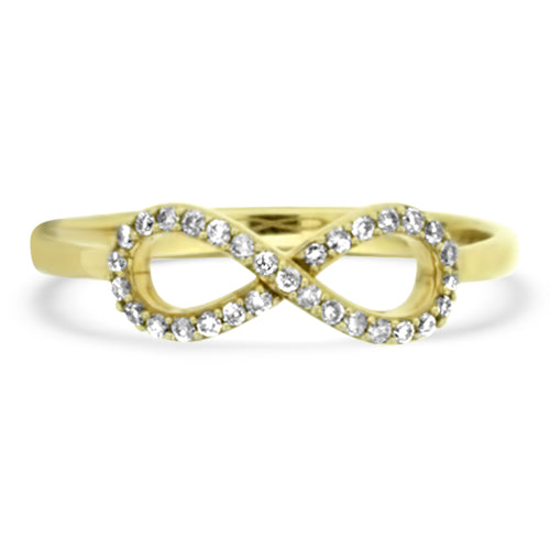 Infinity Diamond Ring