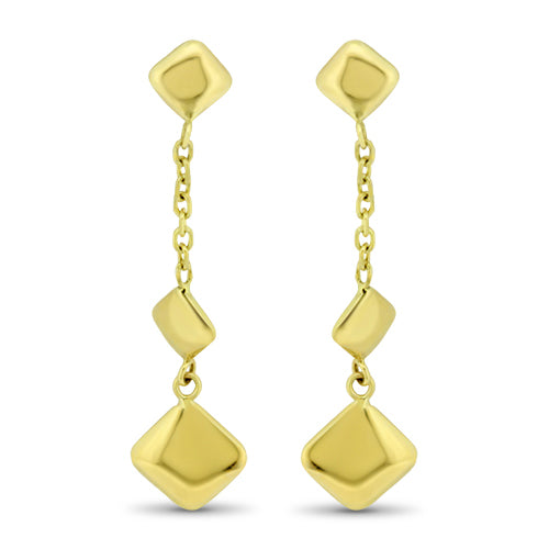 Yellow Gold Earrings