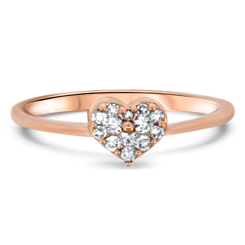 Rose Gold Diamond Ring