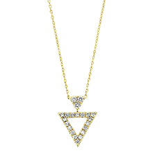 Load image into Gallery viewer, White Gold Diamond Pendant
