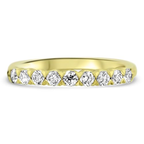 Yellow Gold Diamond Band
