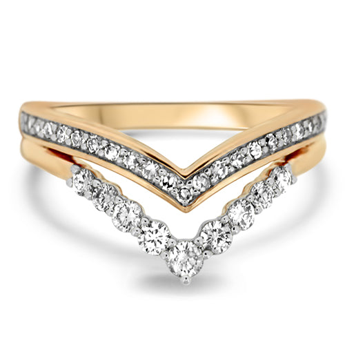 Rose Gold Diamond Band