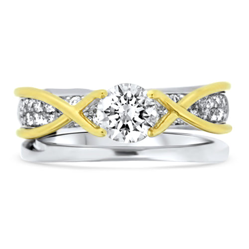 Diamond Wedding Set