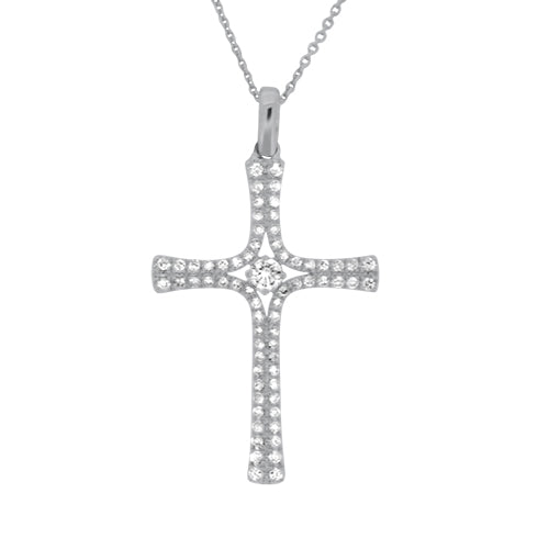 Diamond Cross Pendant