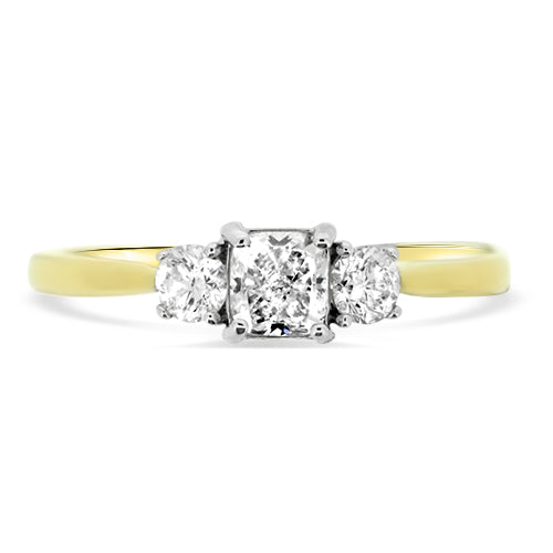 Three Stone Diamond Ring