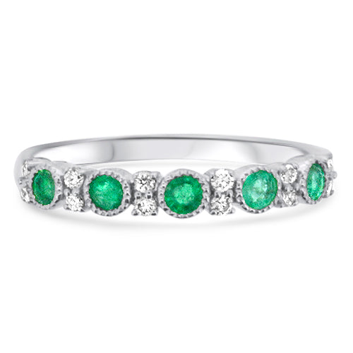 Emerald and Diamond Band