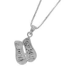 Load image into Gallery viewer, Sterling Silver Okoboji Flip Flop Charm
