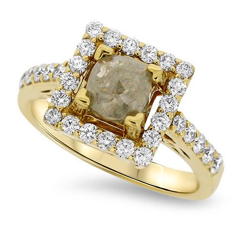 Rough Diamond Ring