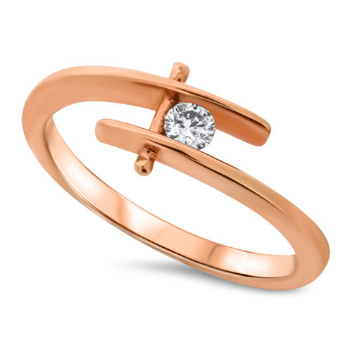 Rose Gold Diamond Ring