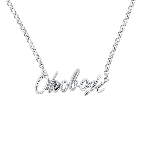 Sterling Silver Okoboji Necklace