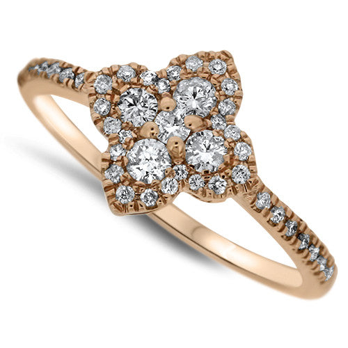 Rose Gold Diamond Ring