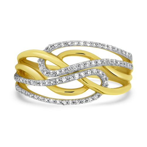 Yellow Diamond Fashion Ring