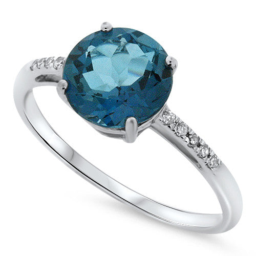 Blue Topaz Ring