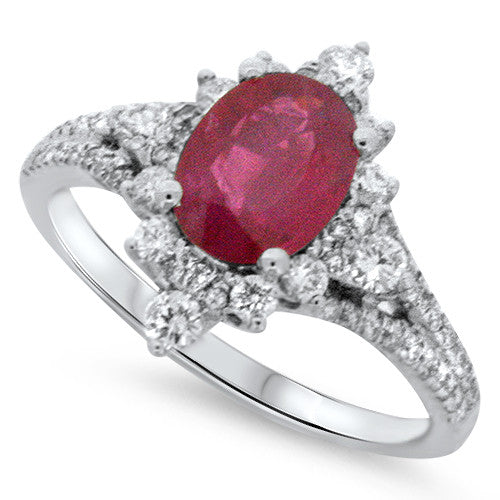 Diamond & Ruby Ring