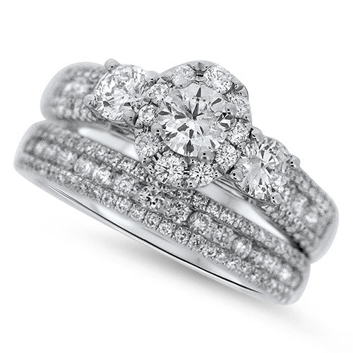 Diamond Wedding Set