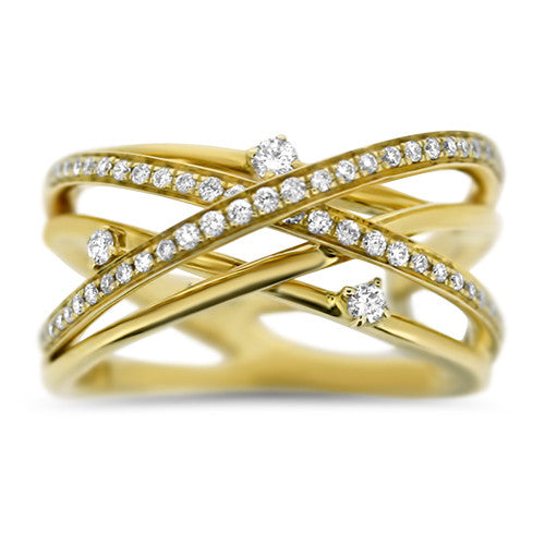 Yellow Gold Diamond Ring