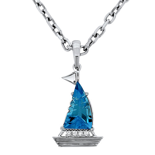 Okoboji Sailboat Pendant