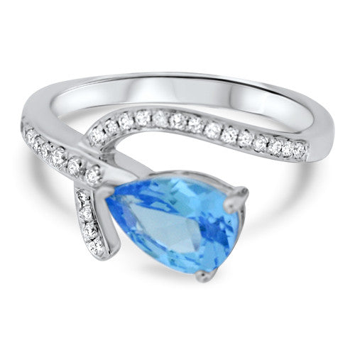 Blue Topaz Ring