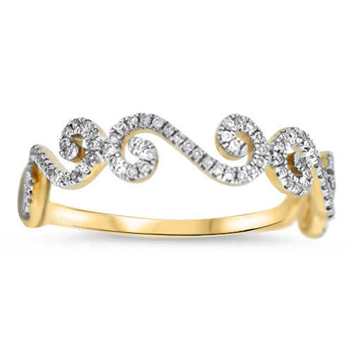 Yellow Gold Diamond Band