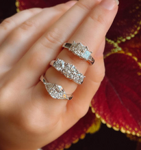 Load image into Gallery viewer, Three Stone Diamond Ring
