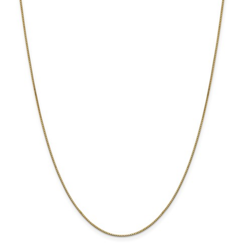 Yellow Gold Box Chain