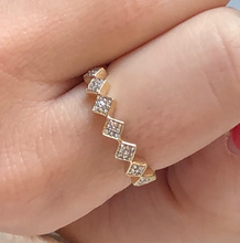 Load image into Gallery viewer, Unique Diamond Band
