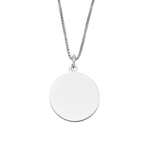 Load image into Gallery viewer, Engravable Disc Pendant (Small)
