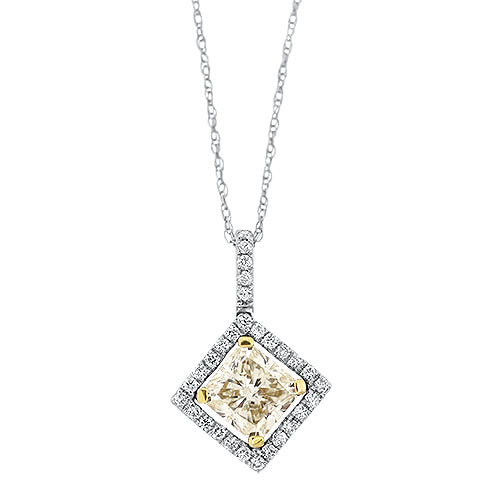 Yellow Diamond Pendant