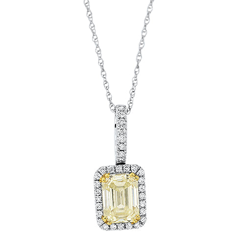 Yellow Diamond Pendant