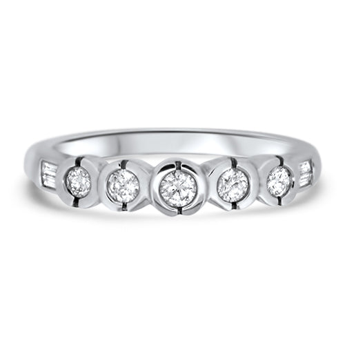Bezel Diamond Band