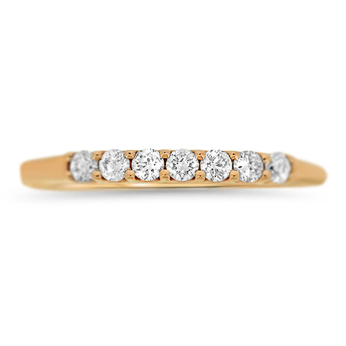 Diamond Rose Gold Stacker